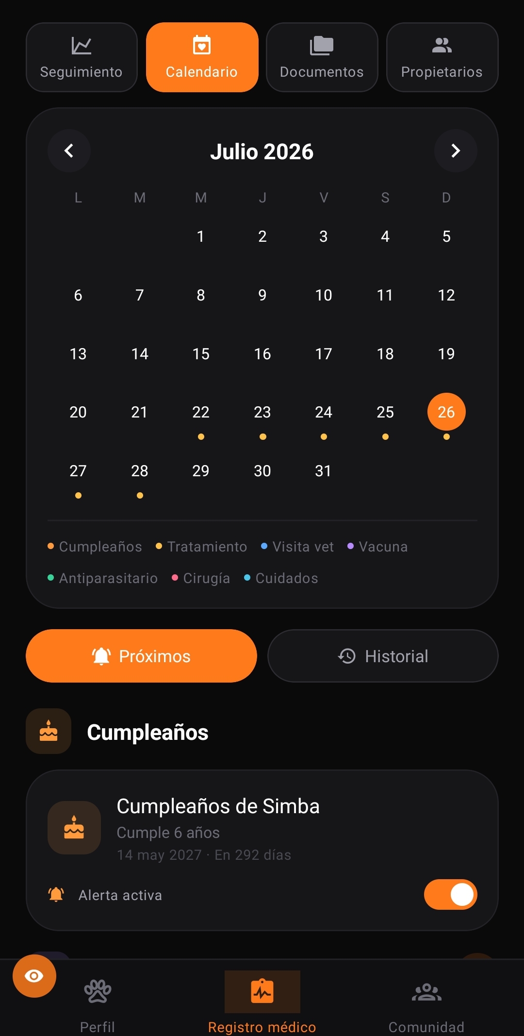 Calendario