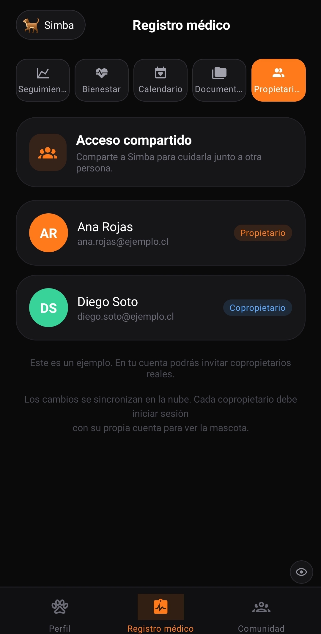 Co-tutores