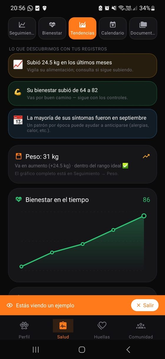 Tendencias y correlaciones